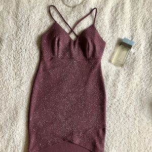 Sparkly Purple Dress